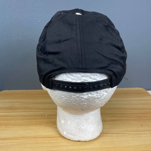 KC TOMAH Snapback Hat Unisex One Size Black White Zebra Brim Adjustable Casual - Picture 4 of 9